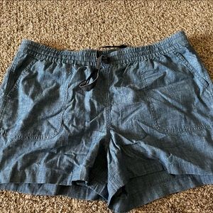 Chambray Shorts